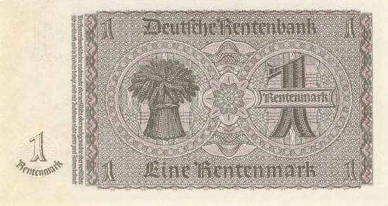 1 Rentenmark 1937 ro.166b W